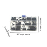 Maxbell Guitar Screw Kit Accessories Guitar Repairing Kit for Tuner Pickguard Switch Black