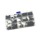Maxbell Guitar Screw Kit Accessories Guitar Repairing Kit for Tuner Pickguard Switch Black