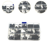 Maxbell Guitar Screw Kit Accessories Guitar Repairing Kit for Tuner Pickguard Switch Black