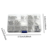 Maxbell Guitar Screw Kit Accessories Guitar Repairing Kit for Tuner Pickguard Switch Argent