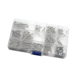 Maxbell Guitar Screw Kit Accessories Guitar Repairing Kit for Tuner Pickguard Switch Argent