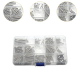 Maxbell Guitar Screw Kit Accessories Guitar Repairing Kit for Tuner Pickguard Switch Argent