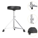 Maxbell Drum Throne Gift Kids Adults Sponge Cushion Anti Slip Feet Height Adjustable