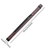 Maxbell Bamboo Flute Carrying Bag Multipurpose Chinese Traditional Carrier Protector 55cm