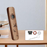 Maxbell Wooden Kazoo Wind Instrument for Party Supplies Outdoor Activities Beginners Style A