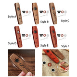 Maxbell Wooden Kazoo Wind Instrument for Party Supplies Outdoor Activities Beginners Style A