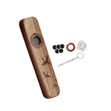 Maxbell Wooden Kazoo Wind Instrument for Party Supplies Outdoor Activities Beginners Style A