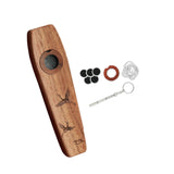Maxbell Wooden Kazoo Wind Instrument for Party Supplies Outdoor Activities Beginners Style B