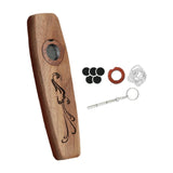 Maxbell Wooden Kazoo Wind Instrument for Party Supplies Outdoor Activities Beginners Style C