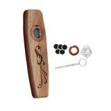 Maxbell Wooden Kazoo Wind Instrument for Party Supplies Outdoor Activities Beginners Style C