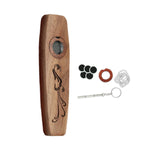 Maxbell Wooden Kazoo Wind Instrument for Party Supplies Outdoor Activities Beginners Style C