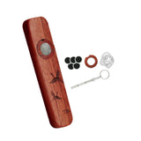 Maxbell Wooden Kazoo Wind Instrument for Party Supplies Outdoor Activities Beginners Style D