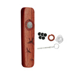 Maxbell Wooden Kazoo Wind Instrument for Party Supplies Outdoor Activities Beginners Style D