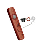 Maxbell Wooden Kazoo Wind Instrument for Party Supplies Outdoor Activities Beginners Style D