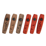 Maxbell Wooden Kazoo Wind Instrument for Party Supplies Outdoor Activities Beginners Style D