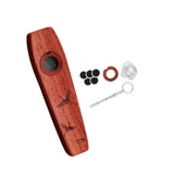 Maxbell Wooden Kazoo Wind Instrument for Party Supplies Outdoor Activities Beginners Style E