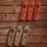 Maxbell Wooden Kazoo Wind Instrument for Party Supplies Outdoor Activities Beginners Style E