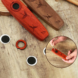 Maxbell Wooden Kazoo Wind Instrument for Party Supplies Outdoor Activities Beginners Style E