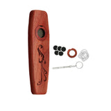 Maxbell Wooden Kazoo Wind Instrument for Party Supplies Outdoor Activities Beginners Style F