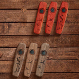Maxbell Wooden Kazoo Wind Instrument for Party Supplies Outdoor Activities Beginners Style F
