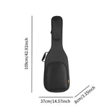 Maxbell Electric Guitar Bag Gig Bag Oxford Acoustic Guitar Case for Concert Carrying