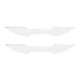 Maxbell 2Pcs Flute Mouthpiece Positioning Stickers for Woodwind Chinese Bamboo Flute Thickness 0.2mm