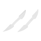 Maxbell 2Pcs Flute Mouthpiece Positioning Stickers for Woodwind Chinese Bamboo Flute Thickness 0.2mm