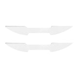 Maxbell 2Pcs Flute Mouthpiece Positioning Stickers for Woodwind Chinese Bamboo Flute Thickness 0.5mm