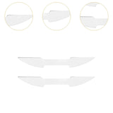 Maxbell 2Pcs Flute Mouthpiece Positioning Stickers for Woodwind Chinese Bamboo Flute Thickness 0.5mm