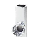 Maxbell Kazoo Flute Portable Education Gift with Storage Pouch for Children Beginner silver