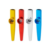 Maxbell Kazoo Flute Portable Education Gift with Storage Pouch for Children Beginner blue