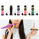 Maxbell Kazoo Toy Professional Accompaniment with Membranes for Guitar Ukulele Piano Yellow Pink