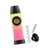 Maxbell Kazoo Toy Professional Accompaniment with Membranes for Guitar Ukulele Piano Yellow Pink