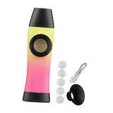 Maxbell Kazoo Toy Professional Accompaniment with Membranes for Guitar Ukulele Piano Yellow Pink