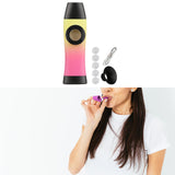 Maxbell Kazoo Toy Professional Accompaniment with Membranes for Guitar Ukulele Piano Yellow Pink