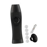 Maxbell Kazoo Toy Professional Accompaniment with Membranes for Guitar Ukulele Piano Black