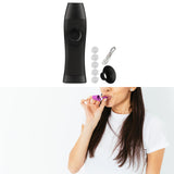 Maxbell Kazoo Toy Professional Accompaniment with Membranes for Guitar Ukulele Piano Black