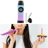 Maxbell Kazoo Toy Professional Accompaniment with Membranes for Guitar Ukulele Piano Blue Purple