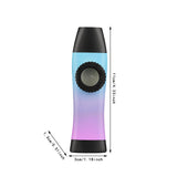 Maxbell Kazoo Toy Professional Accompaniment with Membranes for Guitar Ukulele Piano Blue Purple