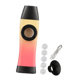 Maxbell Kazoo Toy Professional Accompaniment with Membranes for Guitar Ukulele Piano Yellow Dark Pink