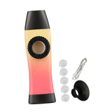 Maxbell Kazoo Toy Professional Accompaniment with Membranes for Guitar Ukulele Piano Yellow Dark Pink