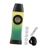 Maxbell Kazoo Toy Professional Accompaniment with Membranes for Guitar Ukulele Piano Yellow Green