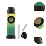 Maxbell Kazoo Toy Professional Accompaniment with Membranes for Guitar Ukulele Piano Yellow Green