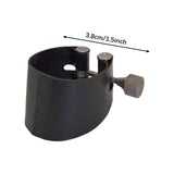 Maxbell Saxophone Mouthpiece Ligature Fastener Sturdy PU Leather for Bass Saxophones