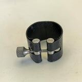Maxbell Saxophone Mouthpiece Ligature Fastener Sturdy PU Leather for Bass Saxophones