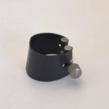 Maxbell Saxophone Mouthpiece Ligature Fastener Sturdy PU Leather for Bass Saxophones