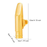 Maxbell Alto Saxophone Mouthpiece with Ligature and Cap Gifts for Kids Adults Family 5C