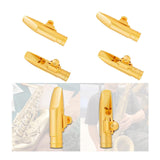 Maxbell Alto Saxophone Mouthpiece with Ligature and Cap Gifts for Kids Adults Family 5C
