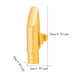 Maxbell Alto Saxophone Mouthpiece with Ligature and Cap Gifts for Kids Adults Family 7C