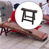 Maxbell Wooden Guzheng Stand Sturdy Stable Guzheng Holder for Stage Beginner Travel Black